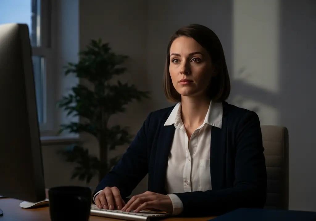Person looking thoughtful, processing a difficult moment — relapse as information