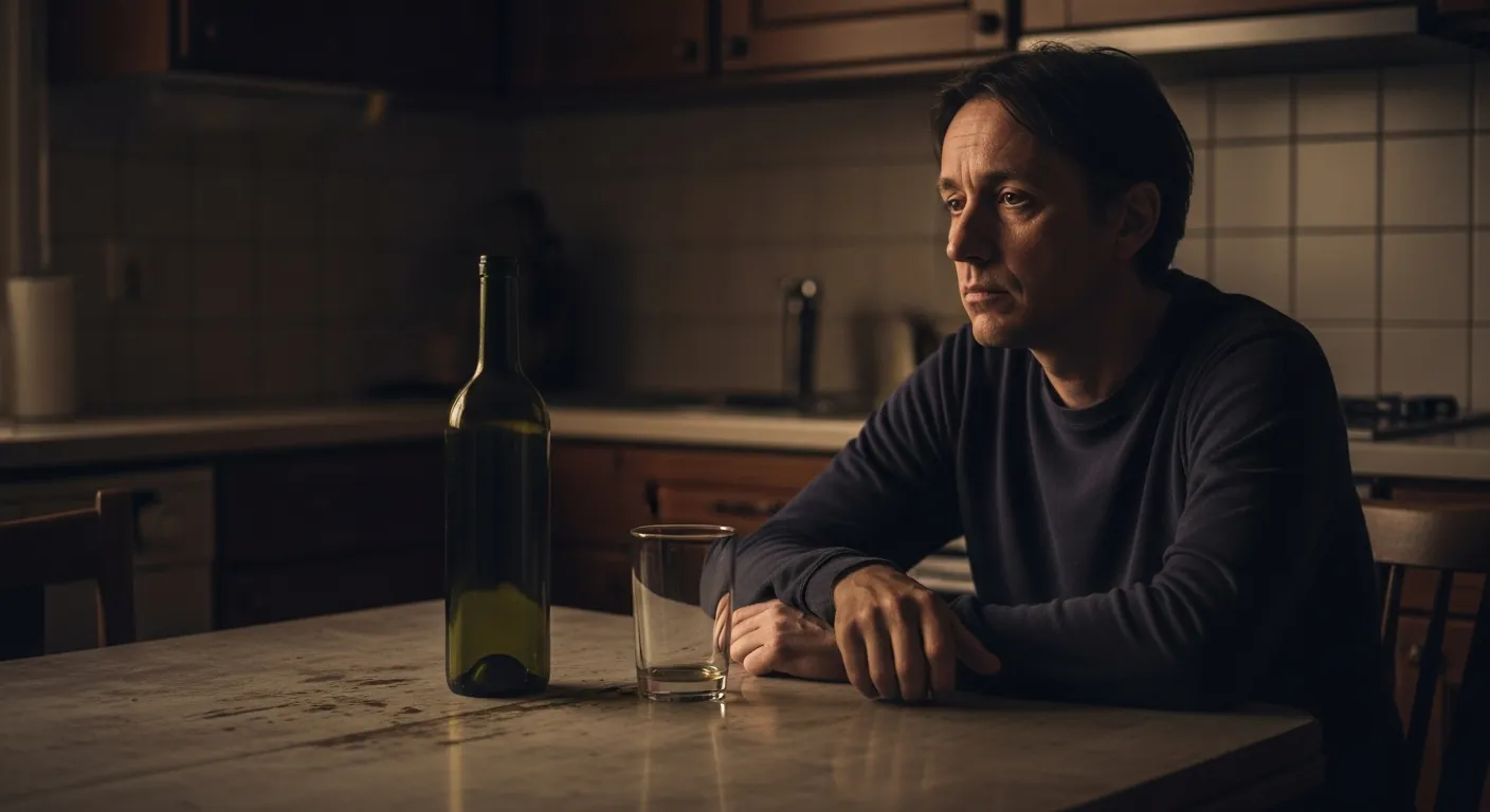 Atmospheric drinks scene — alcohol addiction hypnotherapy