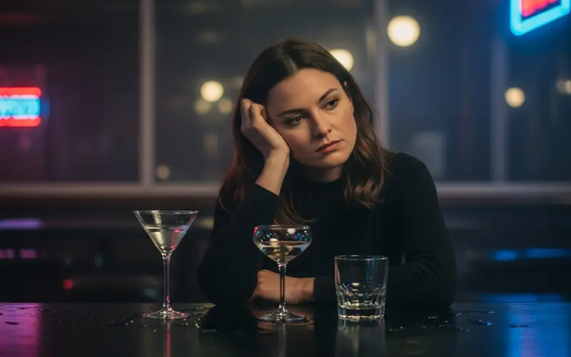 Empty glasses the morning after — binge and weekend drinking hypnotherapy