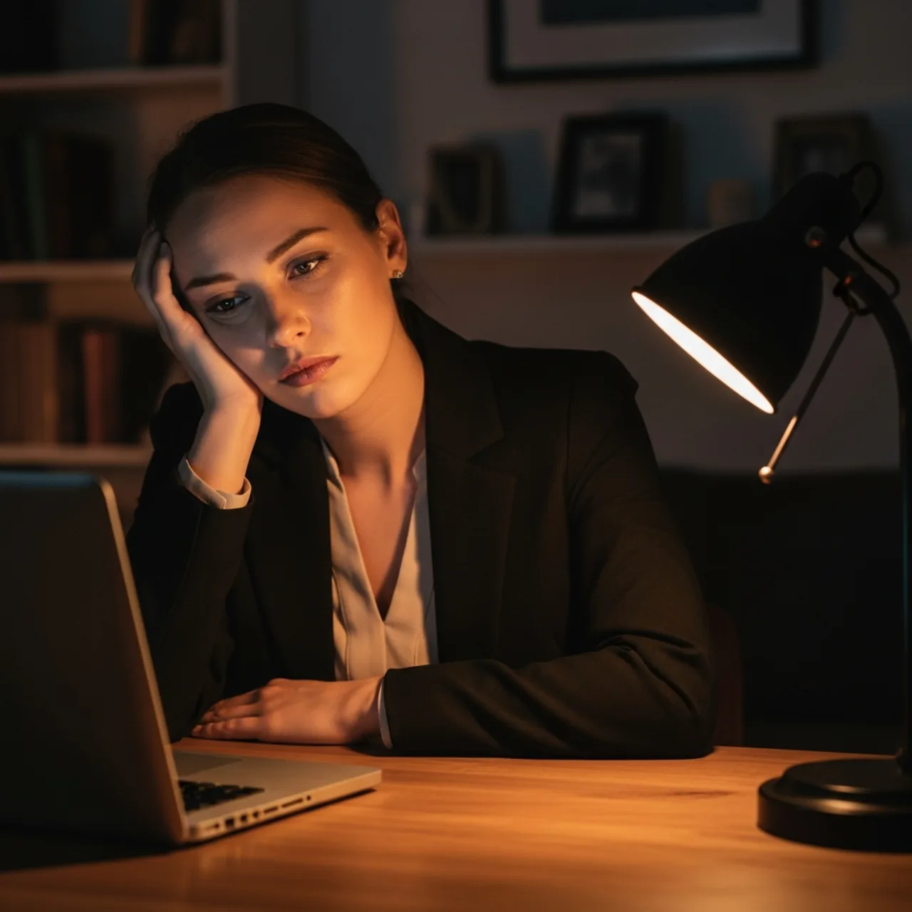 The exhaustion of trying to keep performing at your best while struggling in private